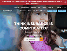 Tablet Screenshot of economical.com